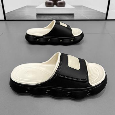 Mode Eva Herren Freizeitsandalen Sommer Outdoor Wasserdichte Schuhe für Herren Strapazierfähige Hausschuhe Rutschfest Strand Herrenschuhe Haupt-Push