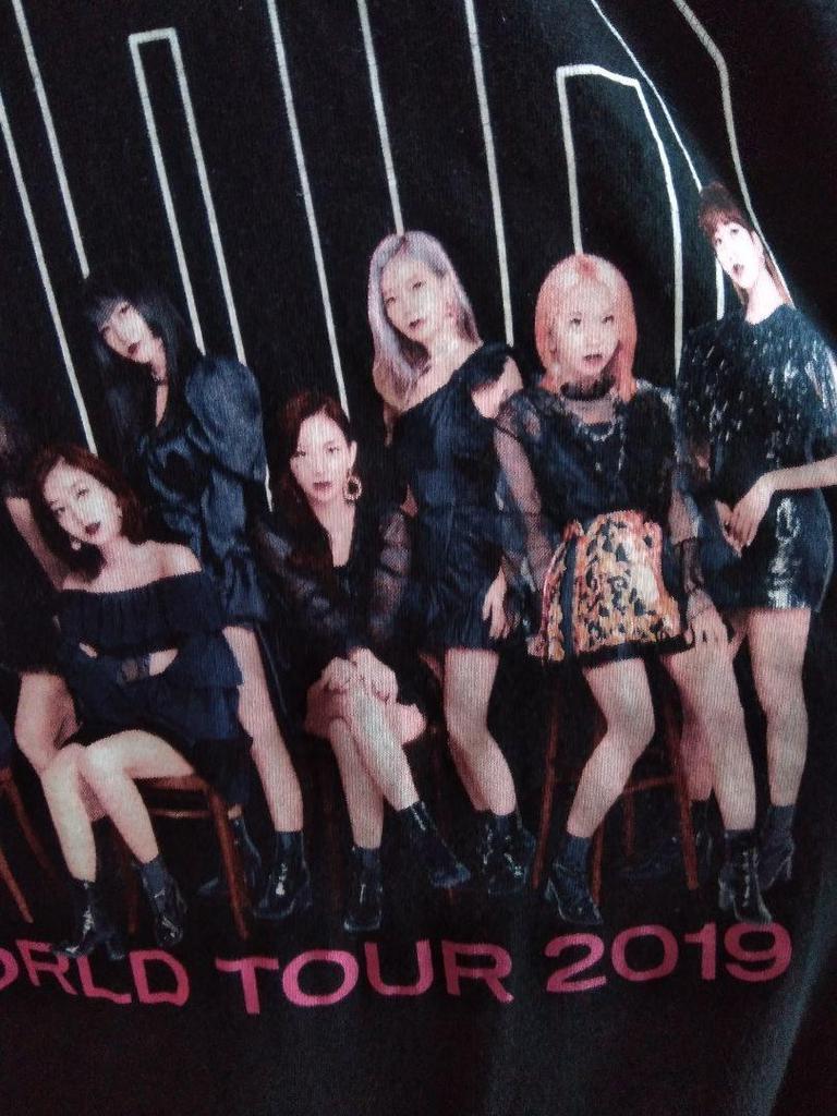 [USED] TWICE 2019 North American Tour Limited Edition T-shirt, Size M