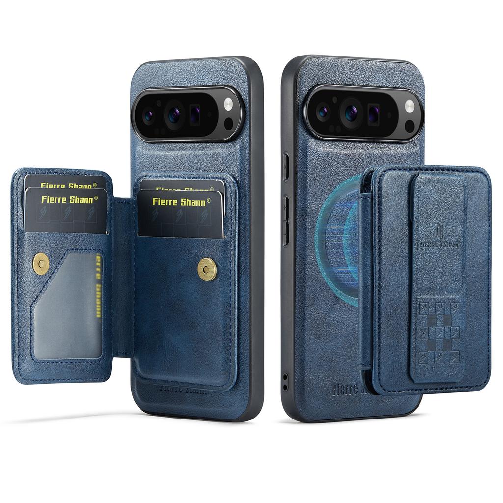 Detachable Magnetic Wristband Auto Leather Phone Case for IPhone Google Pixel 10 Pro XL Pixel9 9a 8 8a 7 7a Card Holder Wallet