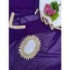Ready to wear georgette mirror lace saree