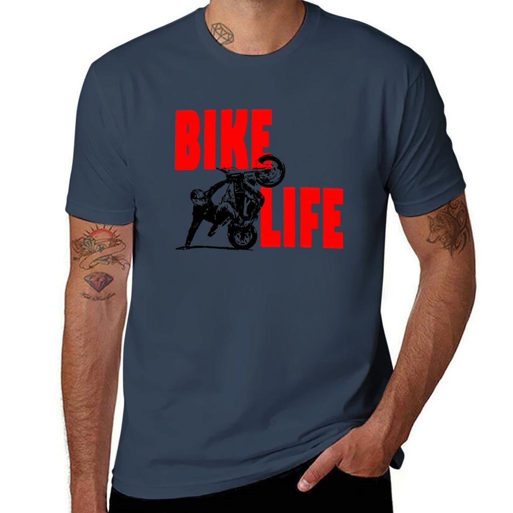 Bike Life TShirt Water Resistant Casual TShirt