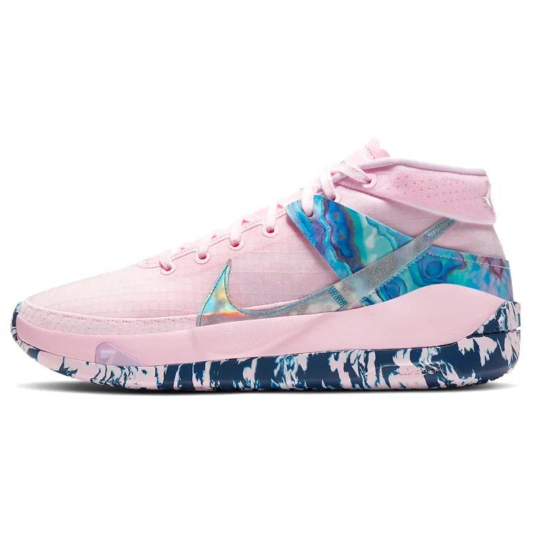 Nike KD 13 EP 'Aunt Pearl' (Unisex) Pink Foam / Light Arctic Pink / Blue Void Basketball Shoes DC0012 600