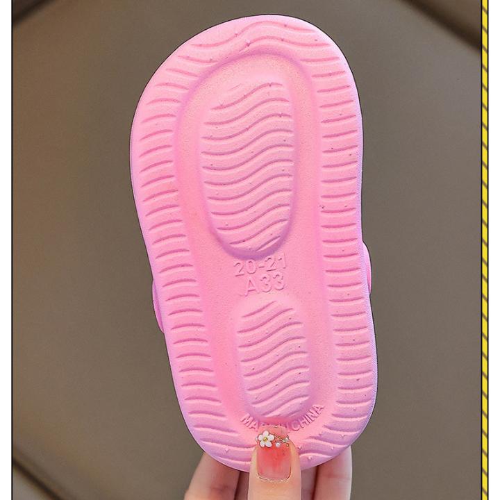 Kinder-Clogs mit weicher Sohle Leichte atmungsaktive Schlupfschuhe mit verstellbarem Fersenriemen Freizeit-Schuhe für Kleinkinder und Kinder Sommer-Schuhe