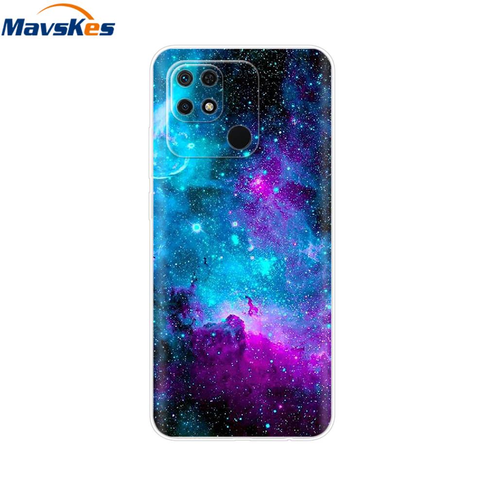 For Xiaomi Redmi 10C Case Clear Bumper Cute Cover For Xiaomi Redmi 13C Liquid Silicone Soft TPU Fundas Phone Case For Redmi 12C