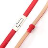 Ladies' Adjustable Thin Waistband, Patent Leather Pull Belt, Women's Fashionable Versatile Decorative Skirt, No Punching Small Waistband