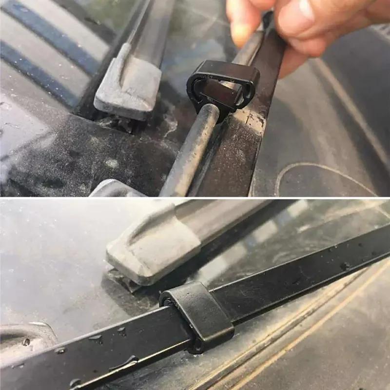 For Peugeot 3008 (P84) 5008 (P87) 408x Citroen C5 Accessory 5Pcs Windshield Front Wiper Clips Wiper Arm Spray Pipe Clamp Buckle