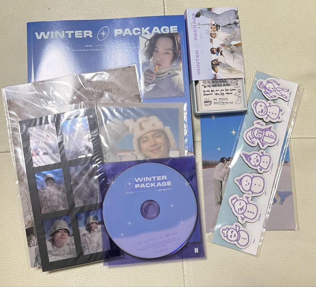 [USED] 2021 BTS WINTER PACKAGE Jungkook V