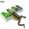 Cross-border 5-pack Set Thunderfrog Artificial Soft Bait Luya Simulation Black Perch 55CM 15G ABS Material with Hooks