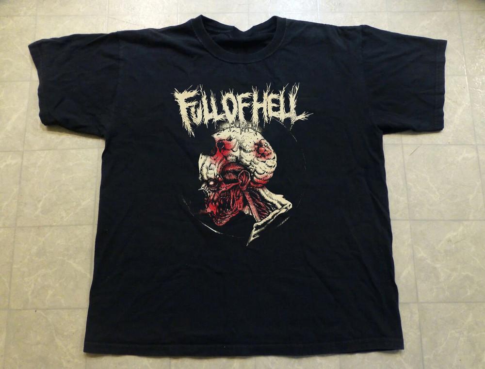 

Full of Hell Black Cotton Shirt Halloween All size S-5XL HOT! OM636 Unisex T-Shirt S