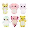 Glow in The Dark Stuffed Animal Toy with Light Pen Luminous Fox Rabbit Bear