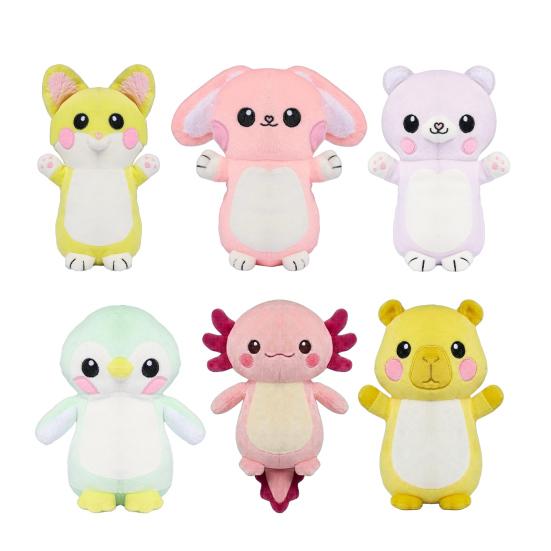 Glow in The Dark Stuffed Animal Toy with Light Pen Luminous Fox Rabbit Bear
