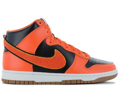 Dunk High University - Velūrinis Swoosh - Vyriški sportbačiai Batai Oda DR8805-002 ORIGINALUS
