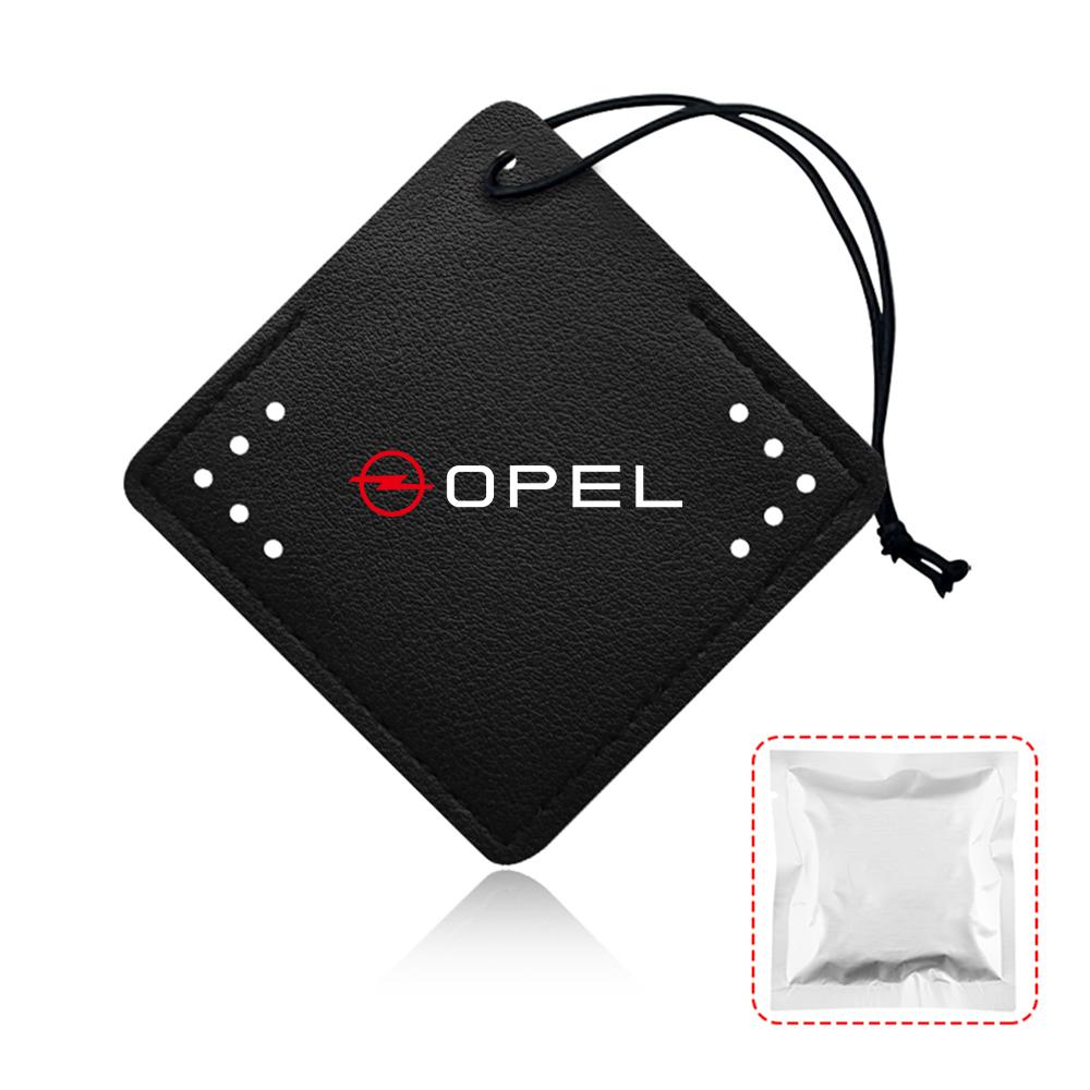 Car Air Freshener Hanging Rear View Mirror Perfume Sachet Pendant Accessories For Opel OPC Astra K Insignia Corsa Car Valve Cap