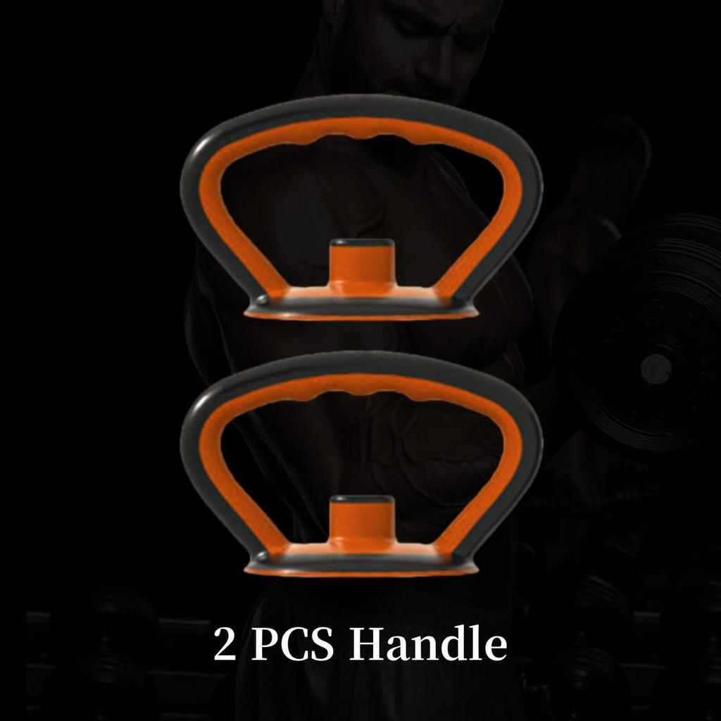 Adjustable Kettlebell Handle & Dumbbell Stand for Home Fitness