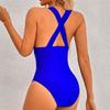 Sexy Net One-Piece Swimsuit Closed Female Swimwear Push Up Bodysuit Women's Swimming Wear Bathing Suit Beach Pool Bather Summer