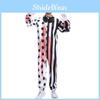 Gruesome Bloodied Clown Costume Stylish Polyester Blend For Themed Parties