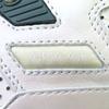 Makellose GUCCI Sneaker Interlocking G High-Top Weiß Khaki Leder Damen 36.5 Gebraucht