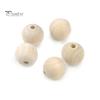 100Pcs 6/8/10/12/14mm Wooden Loose Beads for DIY Jewelry Earring Bracelet Craft