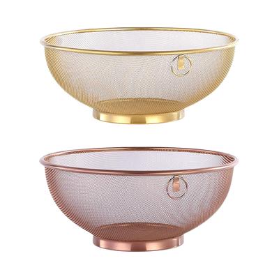 Rice Washing Colander Rice Cleaning Washing Strainer Basket Stainless Steel Rice Sieve Food Strainer Food Strainer Colander