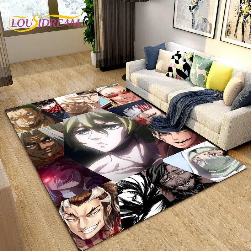Record of Ragnarok, Cartoon Anime Area Rug,Carpet Rug for Living Room Bedroom Sofa Doormat Decoration,Kids Non-slip Floor Mat