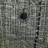 Unused Rene Made In Japan Short Sleeve Tweed One Piece 36 Green Women Used