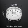 32x12mm Universal Circular Level with Scale and Bubble Line