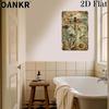 Vintage Garden Art Poster Metal Tin Sign Ideal Gift X Inch Flower Art Print Metal Signs for Backyard Home Wall Decor Plaque