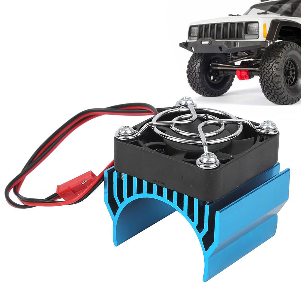 36mm Diameter Heat Sink Cooler Heat Fin for 1 10 RC Car 540 3650 3660 3670 MotorBlue