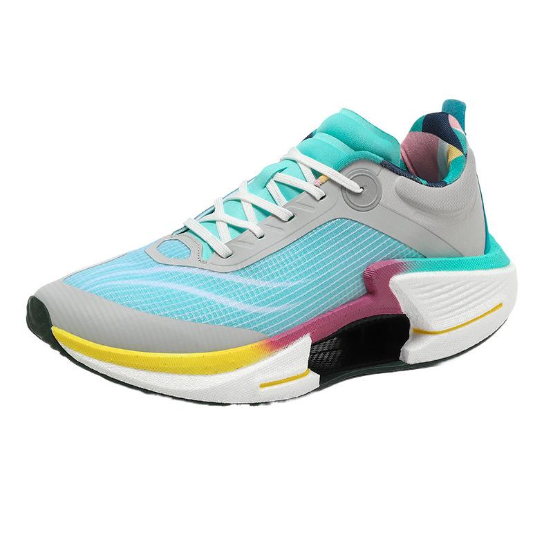 Jueying 3rd Generation Carbon Plate Running Shoes Hollow Shock Absorption Rebound MD Outsole Non-slip and Wear-resistant Marathon Racing Shoes