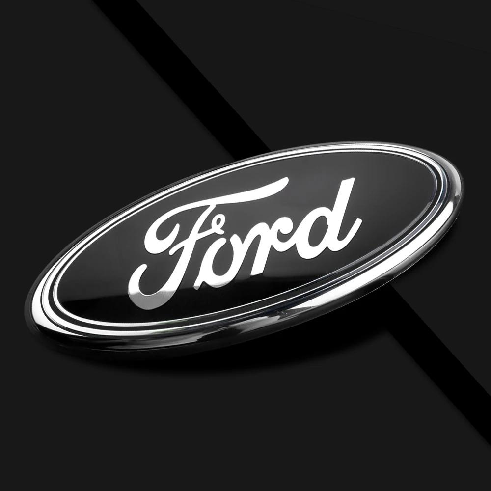 Pegatina de Coche Caliente Para Ford Insignia de Radiador Delantero de Coche Nuevo Emblema de Tapa de Maletero Trasero de Coche Accesorios de Reemplazo y Modificación Para Ford Ranger
