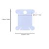 50 Pieces Thread Winding Board Embroidery Crosstitch Plate Spool Organizer Sewing Knitting Quilting Wire String Winder