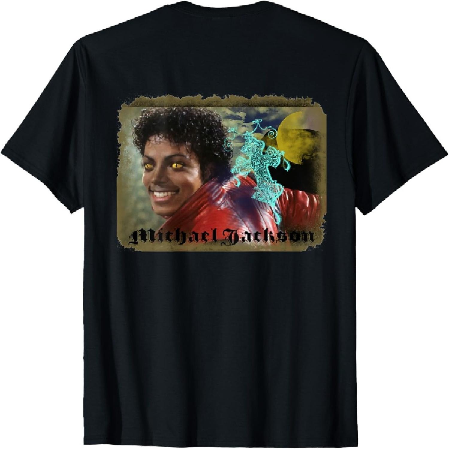 

MJ-069_Thriller_Back Printed T-Shirt XXXXXL чорний