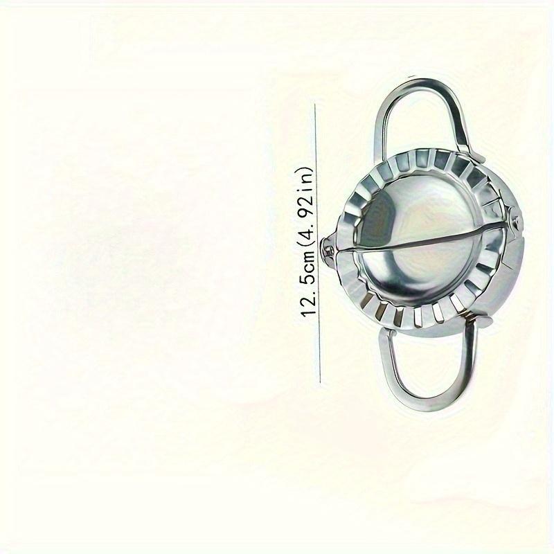 2pcs Stainless Steel Dumpling Maker - Easy-to-Use Press and Cutting Tool for Perfect Dumplings, Pies, and Pastries - Essential Kitchen Gadget