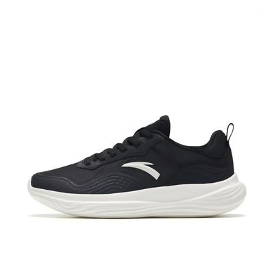 Fashionable Comfortable Versatile Shock Absorption Support Lightweight Low Top Training Shoes Men Sneaker Black Ivory-White 112517795R-1