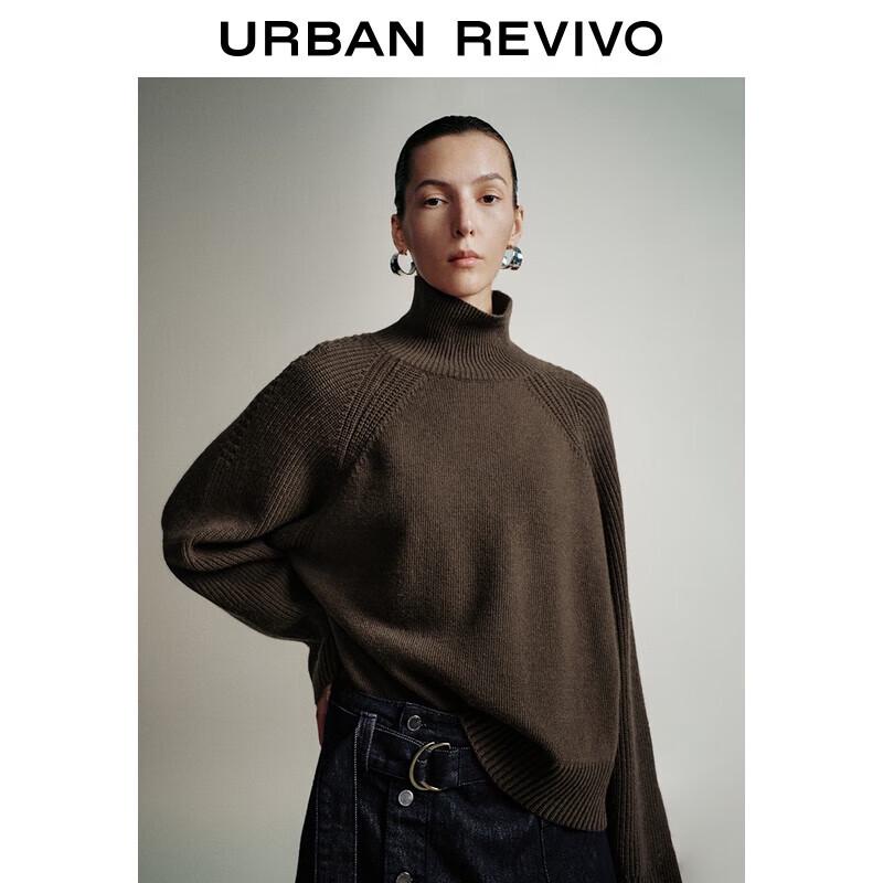 

UR Women s Amber Luster High Neck Knit Sweater L