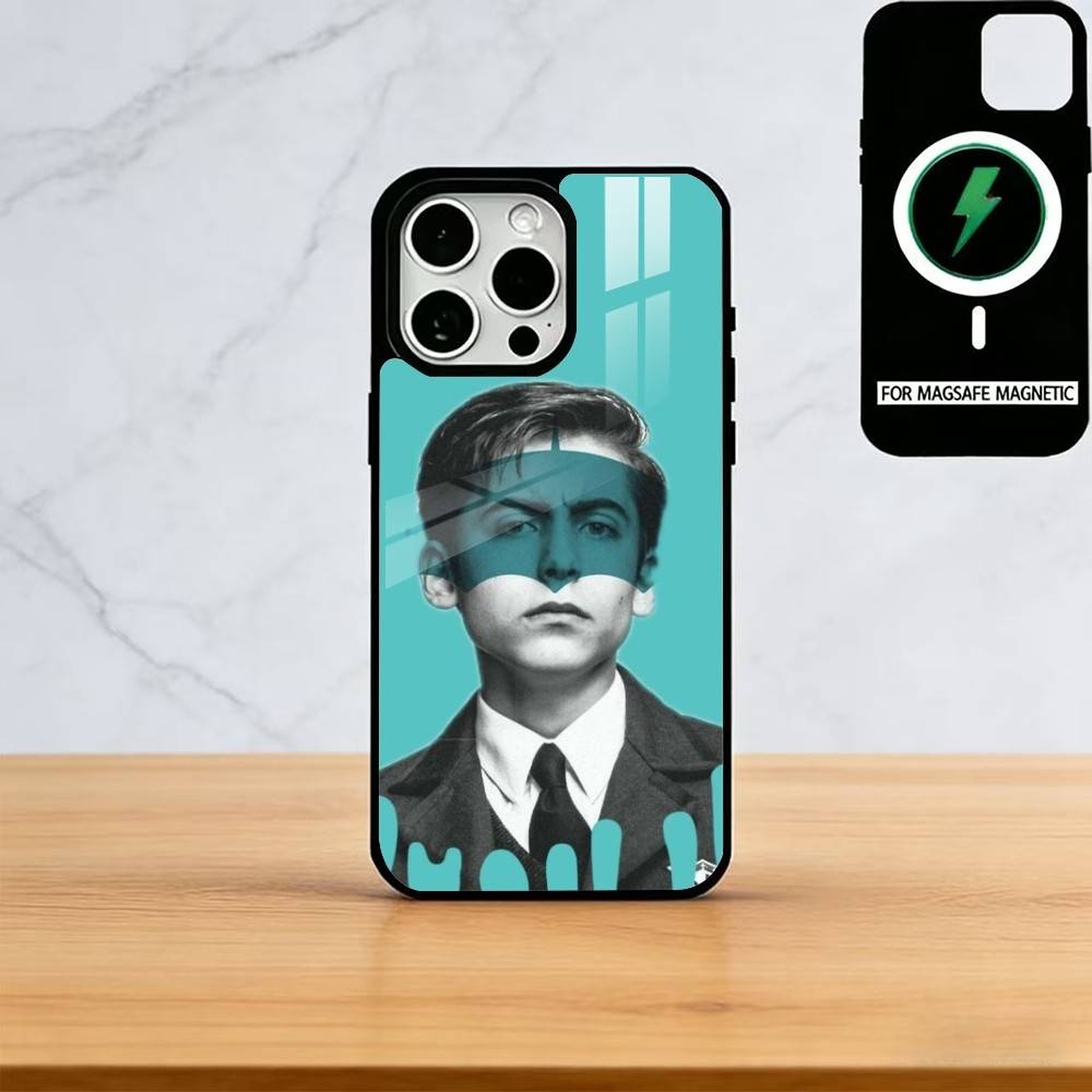 Aidan Gallagher Phone Case For iPhone17,16,15,14,13,12,11 Plus,Pro Magnetic For Magsafe Wireless Charging