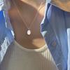 Fashionable Temperament Short Collarbone Chain Personalized Pendant Necklace