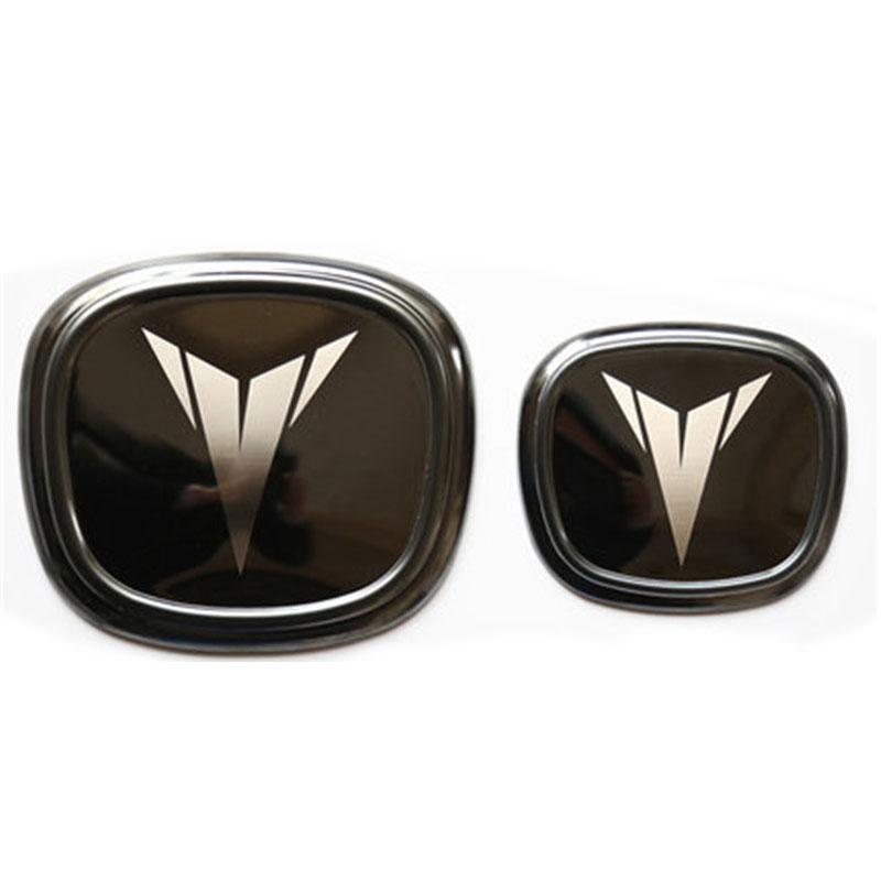 For Changan Unit Uni-t Car Logo Stickers Front Rear Logo 20-23 Personalized Front Steering Wheel Modification Sticker