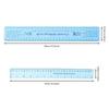 Sky-blue Ceramic Measuring Ruler 37*5.5cm Clay Ruler  For Pottery Lovers