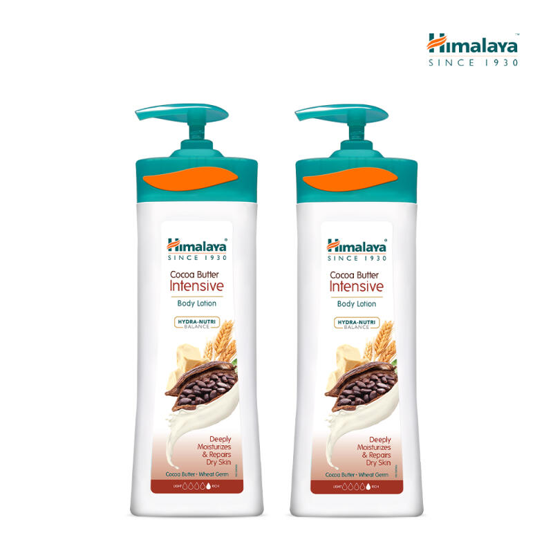 [Nimwash 10 ml + Lip Balm 5g Free] Cocoa Butter Body Lotion 400ml x2