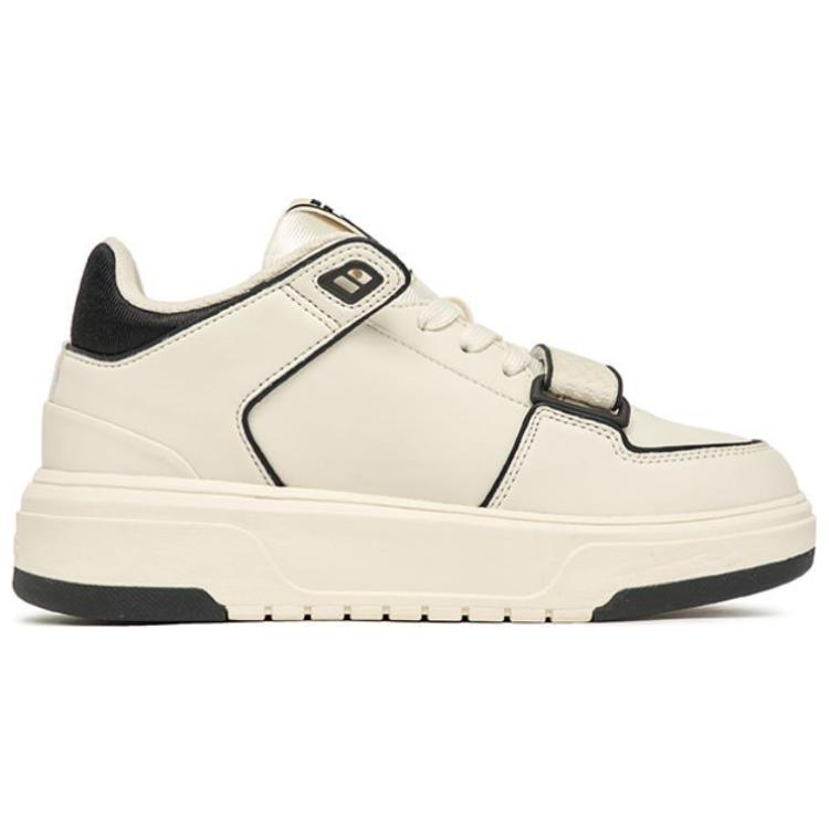 MLB Chunky Liner New York Yankees High-Top Sneakers Non-Slip Wear-Resistant Increased Height Unisex Sneakers Off-White Black 3ASXLMB3N-50BKS