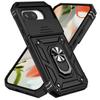 For Google Pixel 9a Case PC+TPU Phone Cover with Lens Protection Kickstand