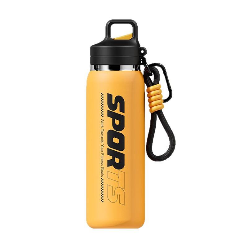 Xiaoyueya 316 Stainless Steel Insulated Sport Water Bottle with Straw