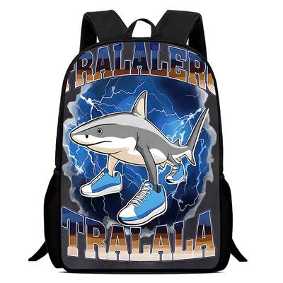 15 In Funny BrainRot Child School Backpack Aged 5-10,Cartoon School Bags for Boys Girls,Light Weight & Durable Kids Bakpack