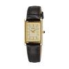 Analog Watch with Leather Strap SWR110P1 Women's