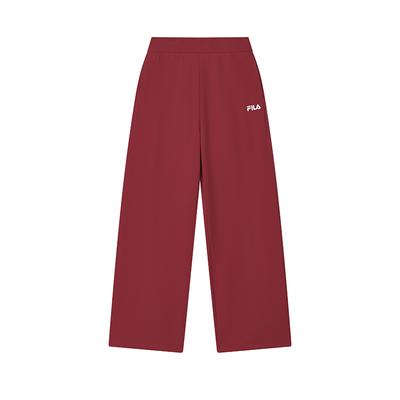 Original Klassische Minimalistische Mode Retro Vielseitig Bequem Locker Lässige Hose Damen Hosen Rot F51W619601FRD