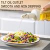 500ml Sealed Glass Oil Pot Multifunctional Condiment Dispenser Container For Oil Seasoning