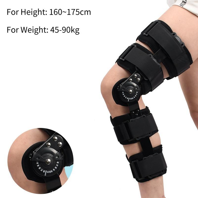 Model Orthopedic Support Stabilizer After Surgery Adjustable Hinged Knee Brace Knee Joint Fixation Stretcher Walking Assistance