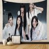 Popular Famous Band IILLIT Chart Tapestry Art Science Fiction Room Home Decor Cheap Hippie Wall Hanging