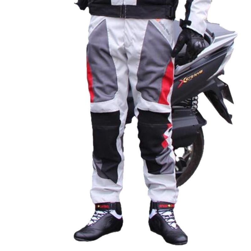 Mens Winter Motorcycle Riding Pants Waterproof Breathable Crash Protection Off-Road Racing Trousers Motorcyclists